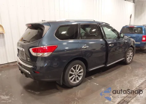 2015 Nissan Pathfinder Sv из США, поврежденный, VIN 5N1AR2MM5FC706354